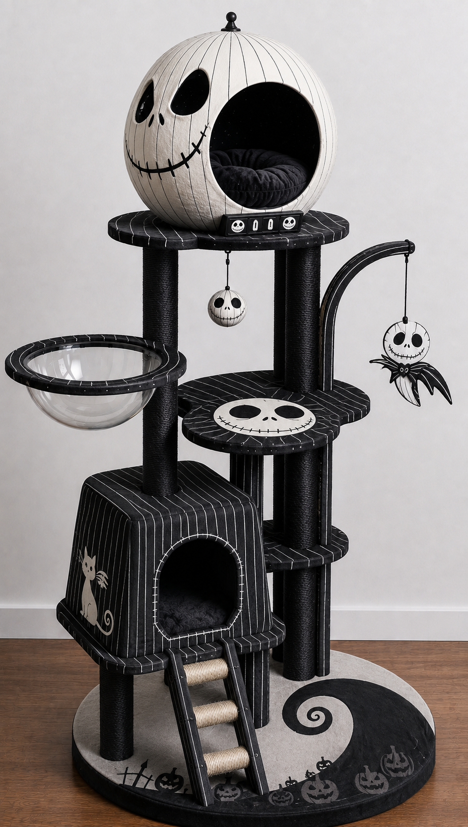 Halloween Cat Towers